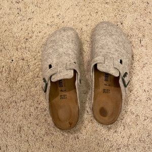 Gently worn Birkenstock clogs